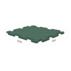 Резиновое покрытие Rubblex Standart Puzzle 1000x1000