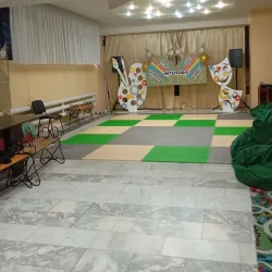Игровой модульный пол для детской комнаты  100x100 см, толщина 1,5 см
